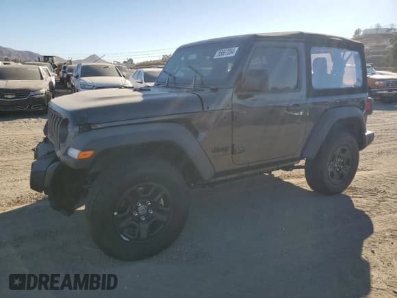 ✅ 2024 Jeep Wrangler Willys • VIN: 1C4PJXAG6RW368774 • Lot: 85667084. Listed on Copart with Not provided. Free auction sales archive from the USA and detailed vehicle history report at DreamBid. Image 1.