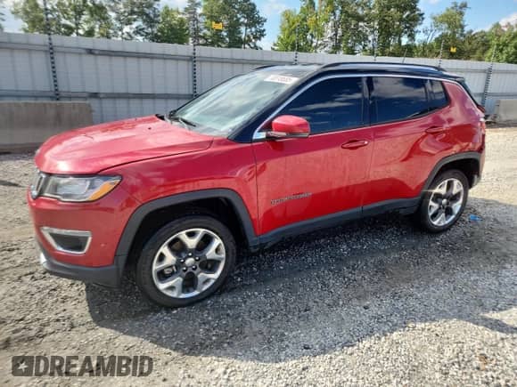 2018 Jeep Compass Limited z VIN 3C4NJDCB6JT316501, wystawiony jako Copart lot #70818685 z przebiegiem 86 911 mil mil oraz Szkoda całkowita • Salvage title. Historia ofert i sprzedaży dostępna na DreamBid. Obrazek 1.