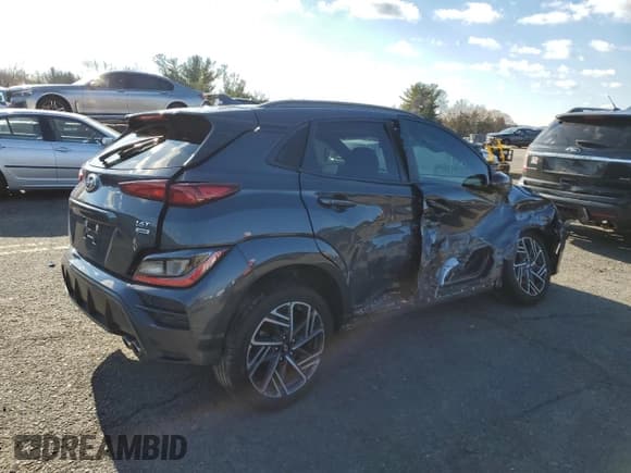 ✅ 2023 Hyundai Kona N Line • VIN: KM8K3CA34PU933294 • Лот: 87462124. Опубликован ранее на Copart с пробегом 18 901 миль. Бесплатный доступ к архиву аукционных продаж из США и подробный отчёт об истории автомобиля на DreamBid. Изображение 3.