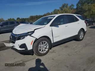 2024 Chevrolet Equinox LS с VIN 3GNAXHEG6RL307121, выставлен на аукционе Copart как лот 81120605 с пробегом 5 790 миль миль и Списание • Salvage title. История ставок и продаж доступна на DreamBid. Изображение 1.