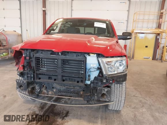 ✅ 2022 Ram 1500 Big Horn • VIN: 1C6RRFFG7NN455417 • Lot: 42376491. Listed on IAAI with 33,303 mi. Free auction sales archive from the USA and detailed vehicle history report at DreamBid. Image 6.