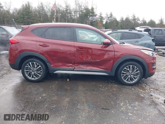 ✅ 2020 Hyundai Tucson Ultimate • VIN: KM8J3CAL7LU252200 • Lot: 41205919. Listed on IAAI with 20,299 mi. Free auction sales archive from the USA and detailed vehicle history report at DreamBid. Image 14.