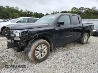 ✅ 2022 Nissan Frontier SV • VIN: 1N6ED1EJXNN684340 • Lot: 85287205. Wystawiony na Copart z przebiegiem 81 563 mil. Bezpłatny archiwum sprzedaży aukcyjnych z USA i szczegółowy raport historii pojazdu na DreamBid. Zdjęcie 1.