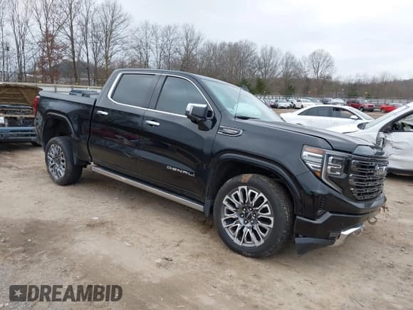 ✅ 2023 GMC Sierra 1500 Denali Ultimate • VIN: 1GTUUHEL1PZ225105 • Лот: 41222732. Опубликован ранее на IAAI с пробегом 18 795 миль. Бесплатный доступ к архиву аукционных продаж из США и подробный отчёт об истории автомобиля на DreamBid. Изображение 1.
