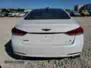 2015 Hyundai Genesis 3.8L z VIN KMHGN4JE1FU030106, wystawiony jako Copart lot #40697454 z przebiegiem 98 707 mil mil oraz Szkoda całkowita • Salvage title. Historia ofert i sprzedaży dostępna na DreamBid. Obrazek 6.