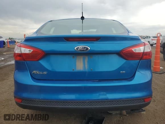 ✅ 2012 Ford Focus SE • VIN: 1FAHP3F28CL195928 • Lot: 56401745. Listed on Copart with 192,779 mi. Free auction sales archive from the USA and detailed vehicle history report at DreamBid. Image 6.