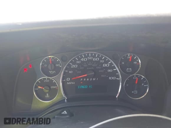 ✅ 2020 Chevrolet Express Cargo • VIN: 1GCWGAFG6L1227952 • Lot: 42553407. Listed on IAAI with 119,632 mi. Free auction sales archive from the USA and detailed vehicle history report at DreamBid. Image 7.