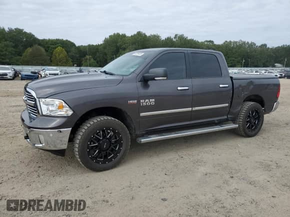2014 Ram 1500 Big Horn with VIN 1C6RR7LT8ES462725, listed as a Copart auction lot 82250455 with 120,978 mi miles and Salvage title. Bid and sale history available at DreamBid. Image 1.