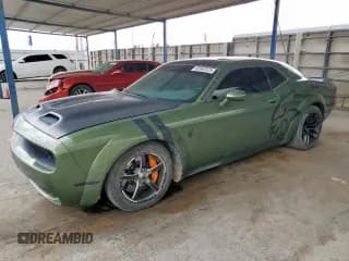✅ 2019 Dodge Challenger SRT Hellcat Redeye Widebody • VIN: 2C3CDZL96KH533876 • Lot: 65962525. Wystawiony na Copart z przebiegiem 18 871 mil. Bezpłatny archiwum sprzedaży aukcyjnych z USA i szczegółowy raport historii pojazdu na DreamBid. Zdjęcie 1.