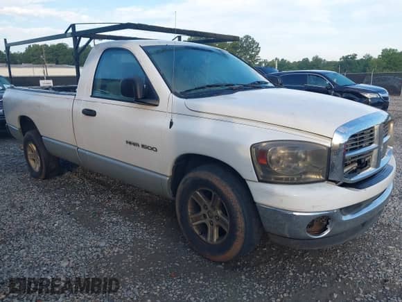 2007 Dodge 1500 SLT with VIN 1D7HA16PX7J579986, listed as a IAAI auction lot 42864671 with 291,693 mi miles and . Bid and sale history available at DreamBid. Image 1.