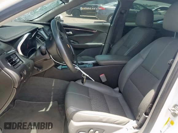 2018 Chevrolet Impala LS with VIN 2G11X5SA1J9146944, listed as a Copart auction lot 62578435 with 134,591 mi miles and Salvage title. Bid and sale history available at DreamBid. Image 7.