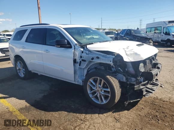 ✅ 2023 Dodge Durango R/T Plus • VIN: 1C4SDJCT2PC655214 • Lot: 85155495. Listed on Copart with 31,321 mi. Free auction sales archive from the USA and detailed vehicle history report at DreamBid. Image 4.
