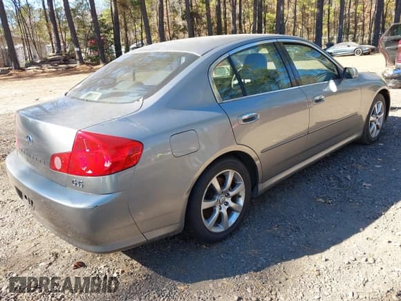 ✅ 2005 Infiniti G35 • VIN: JNKCV51E05M200753 • Lot: 43707150. Wystawiony na IAAI z przebiegiem 146 863 mil. Bezpłatny archiwum sprzedaży aukcyjnych z USA i szczegółowy raport historii pojazdu na DreamBid. Zdjęcie 4.
