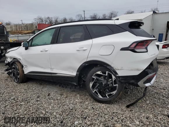 ✅ 2025 Kia Sportage SX-Prestige • VIN: 5XYK5CDF0SG275326 • Lot: 93449745. Listed on Copart with 28,803 mi. Free auction sales archive from the USA and detailed vehicle history report at DreamBid. Image 2.