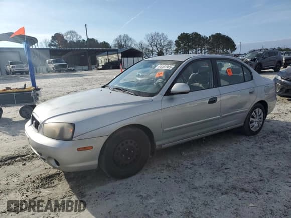 ✅ 2001 Hyundai Elantra GLS • VIN: KMHDN45D41U090829 • Lot: 44107905. Wystawiony na Copart z przebiegiem 136 878 mil. Bezpłatny archiwum sprzedaży aukcyjnych z USA i szczegółowy raport historii pojazdu na DreamBid. Zdjęcie 1.