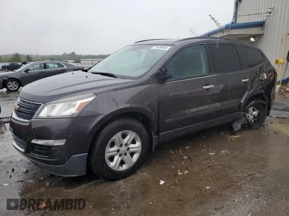✅ 2015 Chevrolet Traverse LS • VIN: 1GNKRFED9FJ273963 • Lot: 71426444. Wystawiony na Copart z przebiegiem 178 586 mil. Bezpłatny archiwum sprzedaży aukcyjnych z USA i szczegółowy raport historii pojazdu na DreamBid. Zdjęcie 1.