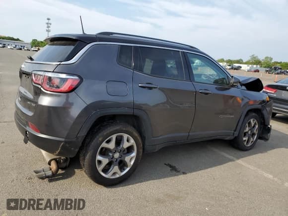 ✅ 2019 Jeep Compass Limited • VIN: 3C4NJDCB7KT766515 • Lot: 58787435. Wystawiony na Copart z przebiegiem 88 243 mil. Bezpłatny archiwum sprzedaży aukcyjnych z USA i szczegółowy raport historii pojazdu na DreamBid. Zdjęcie 3.