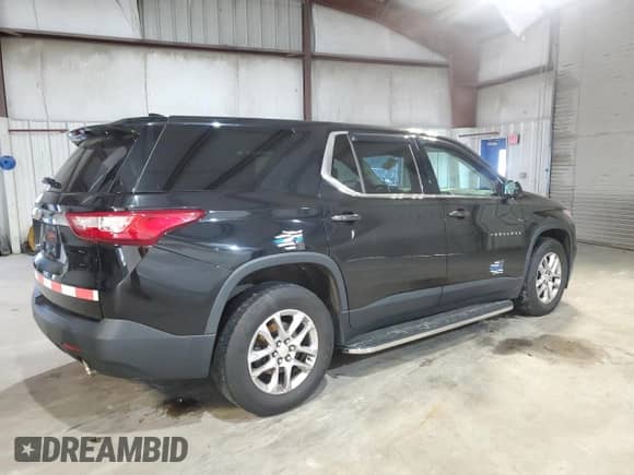 2018 Chevrolet Traverse LS с VIN 1GNEVFKW8JJ243117, выставлен на аукционе Copart как лот 60144725 с пробегом 108 947 миль миль и Списание • Salvage title. История ставок и продаж доступна на DreamBid. Изображение 3.