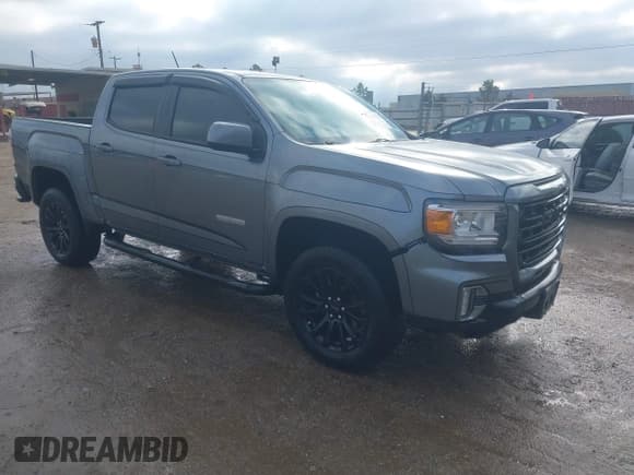 ✅ 2021 GMC Canyon 2WD Elevation • VIN: 1GTG5CEN2M1259059 • Lot: 43838913. Listed on IAAI with 50,640 mi. Free auction sales archive from the USA and detailed vehicle history report at DreamBid. Image 1.