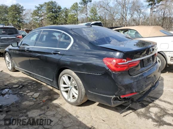 ✅ 2017 BMW 7 Series 750i • VIN: WBA7F0C54HGM21367 • Lot: 40801593. Listed on Copart with 74,477 mi. Free auction sales archive from the USA and detailed vehicle history report at DreamBid. Image 2.