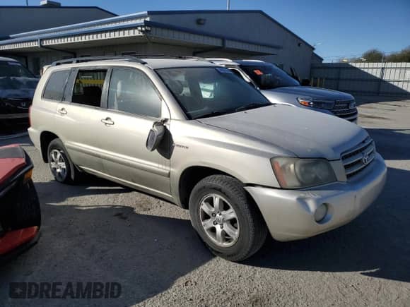 2001 Toyota Highlander с VIN JTEGF21A310020482, выставлен на аукционе Copart как лот 44260765 с пробегом 242 320 миль миль и Списание • Salvage title. История ставок и продаж доступна на DreamBid. Изображение 4.