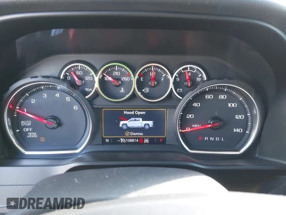 ✅ 2020 Chevrolet Silverado 1500 RST • VIN: 3GCUYEET7LG374874 • Lot: 41751044. Listed on IAAI with 108,814 mi. Free auction sales archive from the USA and detailed vehicle history report at DreamBid. Image 15.