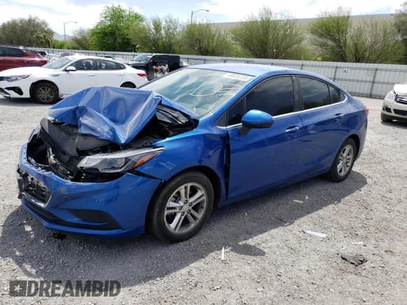 ✅ 2016 Chevrolet Cruze LT • VIN: 1G1BE5SM8G7243671 • Lot: 49928133. Listed on Copart with 64,383 mi. Free auction sales archive from the USA and detailed vehicle history report at DreamBid. Image 1.