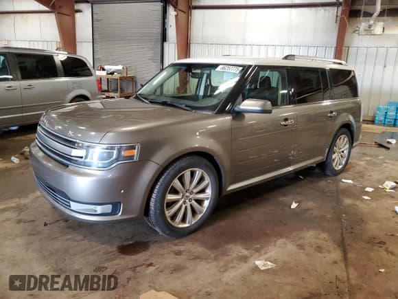 ✅ 2014 Ford Flex Limited • VIN: 2FMHK6DT7EBD08935 • Lot: 66257775. Listed on Copart with 129,522 mi. Free auction sales archive from the USA and detailed vehicle history report at DreamBid. Image 1.