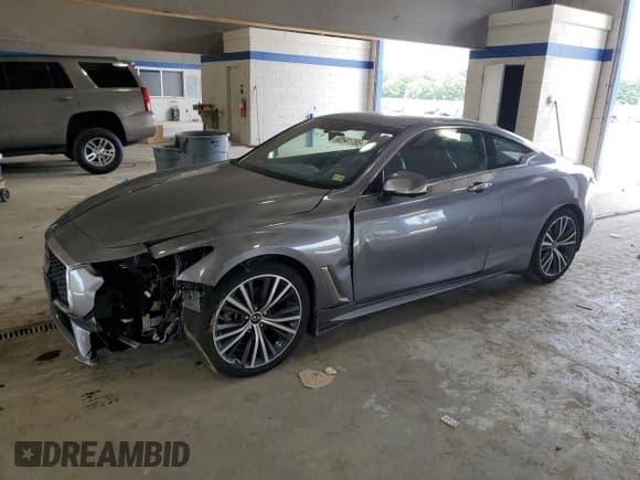 ✅ 2021 Infiniti Q60 Luxe • VIN: JN1EV7KL9MM470097 • Lot: 60541795. Listed on Copart with 39,493 mi. Free auction sales archive from the USA and detailed vehicle history report at DreamBid. Image 1.