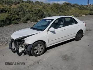 ✅ 2009 Kia Spectra LX • VIN: KNAFE222295640665 • Lot: 57086945. Listed on Copart with 167,640 mi. Free auction sales archive from the USA and detailed vehicle history report at DreamBid. Image 1.