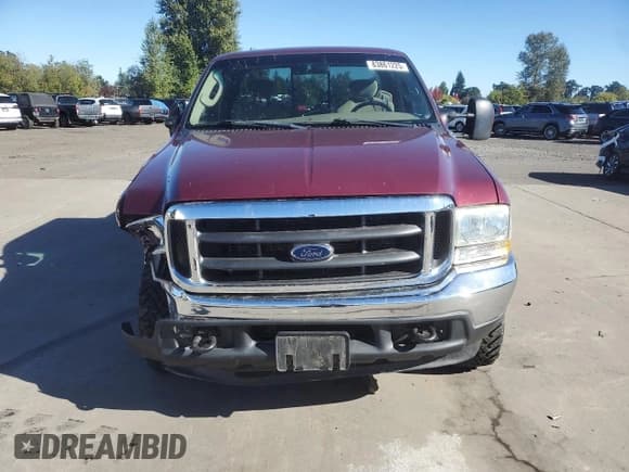 ✅ 2004 Ford F-250 XL • VIN: 1FTNX21P54EB65799 • Lot: 83861225. Listed on Copart with 227,558 mi. Free auction sales archive from the USA and detailed vehicle history report at DreamBid. Image 5.