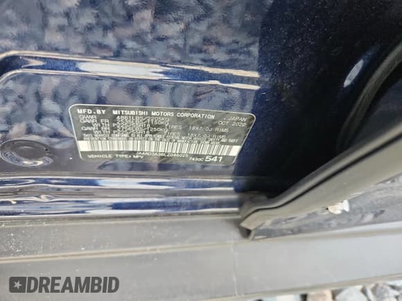 ✅ 2020 Mitsubishi Outlander SE • VIN: JA4AD3A36LZ046025 • Лот: 90549935. Опубликован ранее на Copart с пробегом 62 706 миль. Бесплатный доступ к архиву аукционных продаж из США и подробный отчёт об истории автомобиля на DreamBid. Изображение 14.