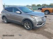 ✅ 2017 Hyundai Santa Fe 2.4L • VIN: 5XYZTDLB6HG442371 • Lot: 43471955. Listed on IAAI with 181,167 mi. Free auction sales archive from the USA and detailed vehicle history report at DreamBid. Image 1.