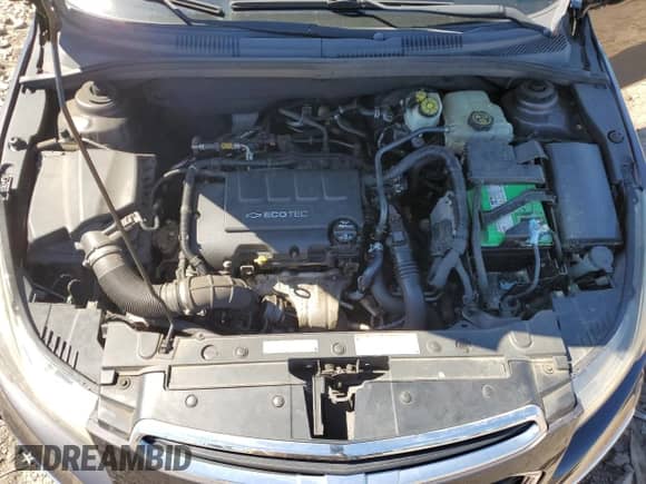 2016 Chevrolet Cruze LT with VIN 1G1PE5SB0G7133475, listed as a Copart auction lot 69510875 with 105,653 mi miles and Salvage title. Bid and sale history available at DreamBid. Image 11.