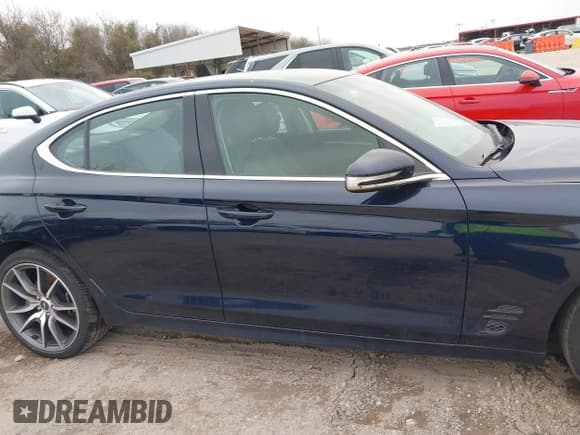 ✅ 2023 Genesis G70 2.0T • VIN: KMTG34TA3PU129307 • Lot: 41636981. Listed on IAAI with 37,593 mi. Free auction sales archive from the USA and detailed vehicle history report at DreamBid. Image 14.