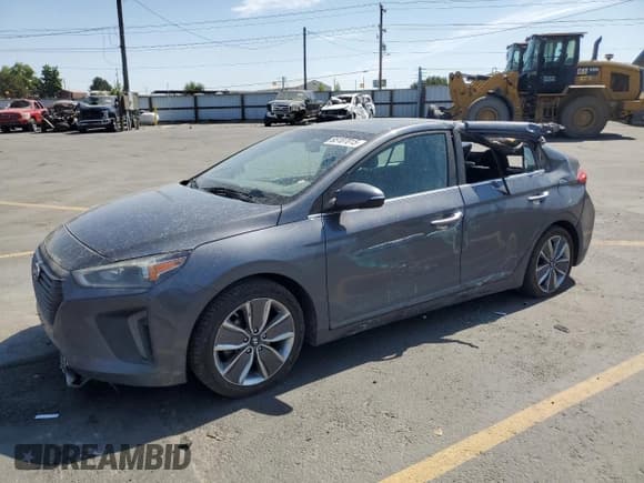 ✅ 2018 Hyundai Ioniq Limited • VIN: KMHC85LCXJU071916 • Lot: 65187015. Listed on Copart with 225,126 mi. Free auction sales archive from the USA and detailed vehicle history report at DreamBid. Image 1.