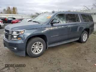 2020 Chevrolet Suburban LT z VIN 1GNSKHKC3LR201620, wystawiony jako Copart lot #74385964 z przebiegiem Nie podano mil oraz Szkoda całkowita • Salvage title. Historia ofert i sprzedaży dostępna na DreamBid. Obrazek 1.