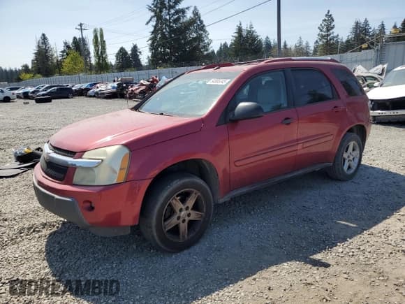 ✅ 2005 Chevrolet Equinox LT • VIN: 2CNDL63F556111164 • Лот: 54665345. Опубликован ранее на Copart с пробегом 202 528 миль. Бесплатный доступ к архиву аукционных продаж из США и подробный отчёт об истории автомобиля на DreamBid. Изображение 1.