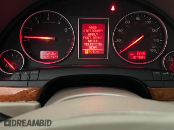 ✅ 2004 Audi A4 3.0L • VIN: WAULT68E84A134954 • Лот: 73234824. Опубликован ранее на Copart с пробегом 107 934 миль. Бесплатный доступ к архиву аукционных продаж из США и подробный отчёт об истории автомобиля на DreamBid. Изображение 8.