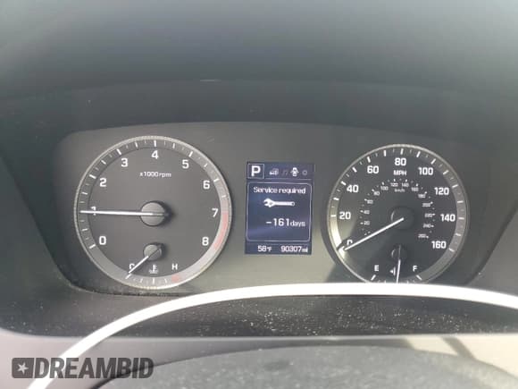 ✅ 2017 Hyundai Sonata 2.4L • VIN: 5NPE24AF3HH572060 • Лот: 91125115. Опубликован ранее на Copart с пробегом 90 307 миль. Бесплатный доступ к архиву аукционных продаж из США и подробный отчёт об истории автомобиля на DreamBid. Изображение 9.