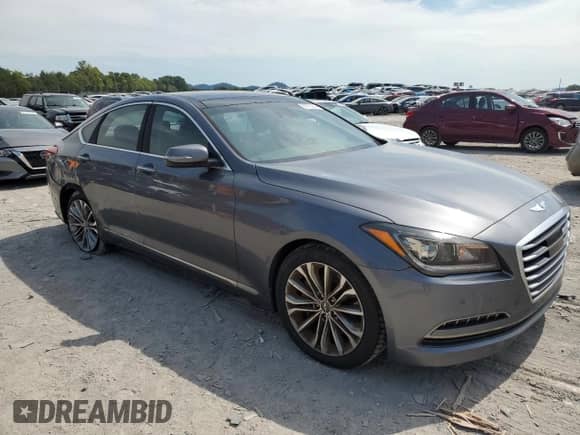 2015 Hyundai Genesis 3.8L z VIN KMHGN4JE0FU032705, wystawiony jako Copart lot #66793254 z przebiegiem 120 540 mil mil oraz Czysty tytuł • Clean title. Historia ofert i sprzedaży dostępna na DreamBid. Obrazek 4.