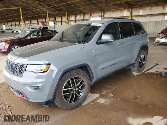 ✅ 2020 Jeep Grand Cherokee Trailhawk • VIN: 1C4RJFLT9LC305254 • Lot: 89504685. Listed on Copart with 155,649 mi. Free auction sales archive from the USA and detailed vehicle history report at DreamBid. Image 1.