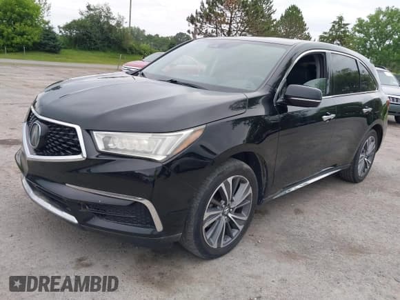 ✅ 2019 Acura MDX Technology • VIN: 5J8YD3H57KL008494 • Лот: 42625438. Опубликован ранее на IAAI с пробегом 154 753 миль. Бесплатный доступ к архиву аукционных продаж из США и подробный отчёт об истории автомобиля на DreamBid. Изображение 2.