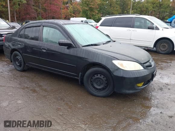 ✅ 2005 Honda Civic LX • VIN: 2HGES15665H571399 • Лот: 43446995. Опубликован ранее на IAAI с пробегом Не указан. Бесплатный доступ к архиву аукционных продаж из США и подробный отчёт об истории автомобиля на DreamBid. Изображение 1.