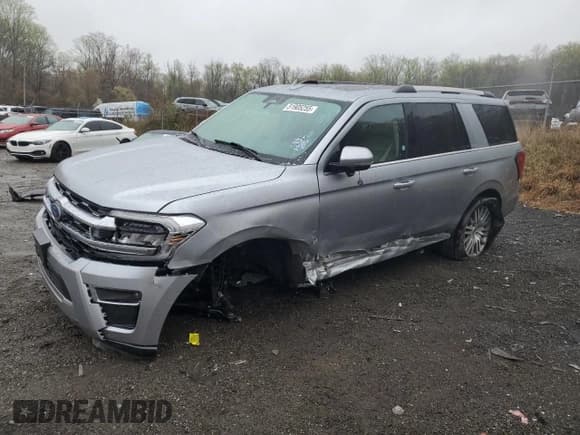 ✅ 2023 Ford Expedition Limited • VIN: 1FMJU2A87PEA56034 • Lot: 51905255. Listed on Copart with 41,601 mi. Free auction sales archive from the USA and detailed vehicle history report at DreamBid. Image 1.