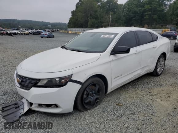 ✅ 2015 Chevrolet Impala LS • VIN: 2G11X5SL7F9155737 • Лот: 72614244. Опубликован ранее на Copart с пробегом 184 010 миль. Бесплатный доступ к архиву аукционных продаж из США и подробный отчёт об истории автомобиля на DreamBid. Изображение 1.