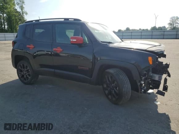 ✅ 2023 Jeep Renegade (RED) Edition • VIN: ZACNJDB12PPP26797 • Lot: 53972385. Listed on Copart with 23,749 mi. Free auction sales archive from the USA and detailed vehicle history report at DreamBid. Image 4.