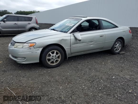 ✅ 2002 Toyota Solara SE • VIN: 2T1CE22P22C002345 • Lot: 68152485. Listed on Copart with 146,792 mi. Free auction sales archive from the USA and detailed vehicle history report at DreamBid. Image 1.