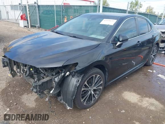2019 Toyota Camry LE with VIN 4T1B11HK5KU253811, listed as a IAAI auction lot 43339157 with 88,176 mi miles and . Bid and sale history available at DreamBid. Image 2.