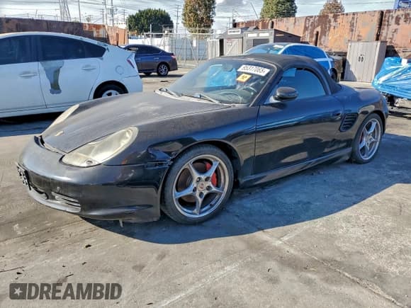 ✅ 2004 Porsche Boxster S • VIN: WP0CB29824U660146 • Лот: 95317065. Опубликован ранее на Copart с пробегом 138 820 миль. Бесплатный доступ к архиву аукционных продаж из США и подробный отчёт об истории автомобиля на DreamBid. Изображение 1.